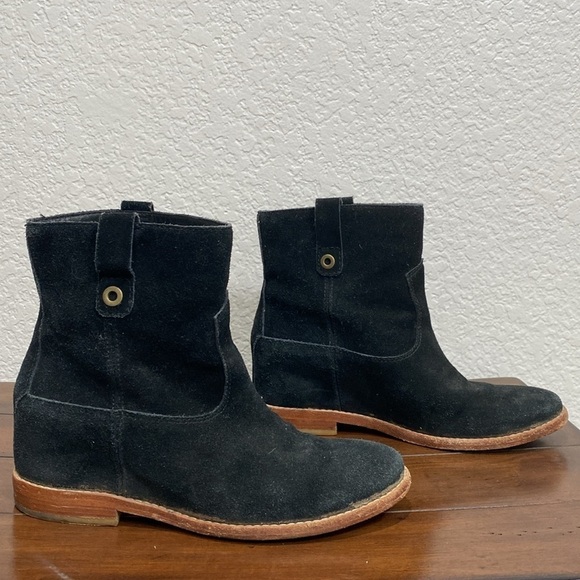 Cole Haan Zillie Suede Ankle Boots - Picture 2 of 10